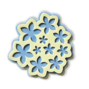 قالب سلیکونی طرح گل کد 1